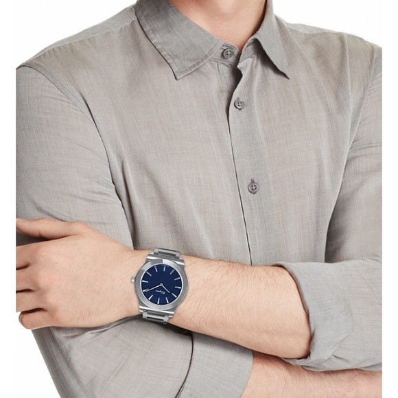 NWT Salvatore Ferragamo Men’s 1898 Slim Watch - Picture 3 of 12